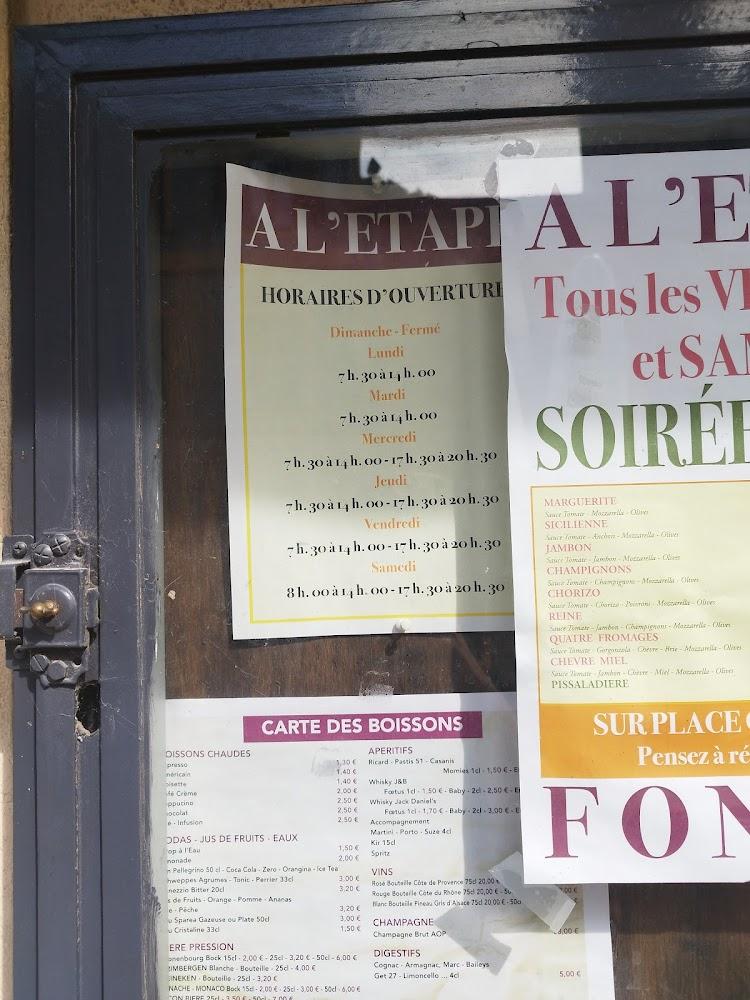 A L'ETAPE - Menu Image 2